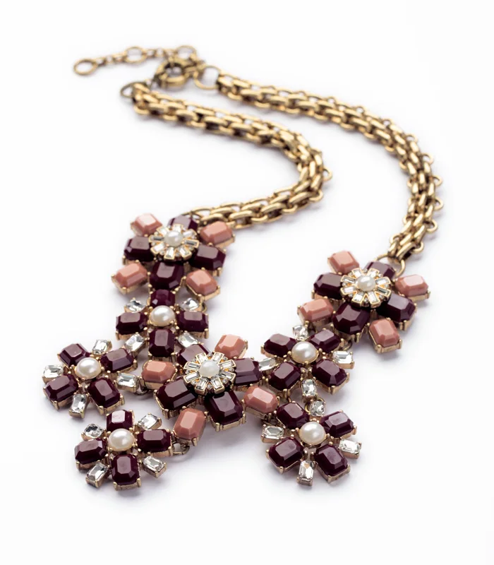 Новое поступление 2014 большая цепочка в форме цветка разноцветная форма