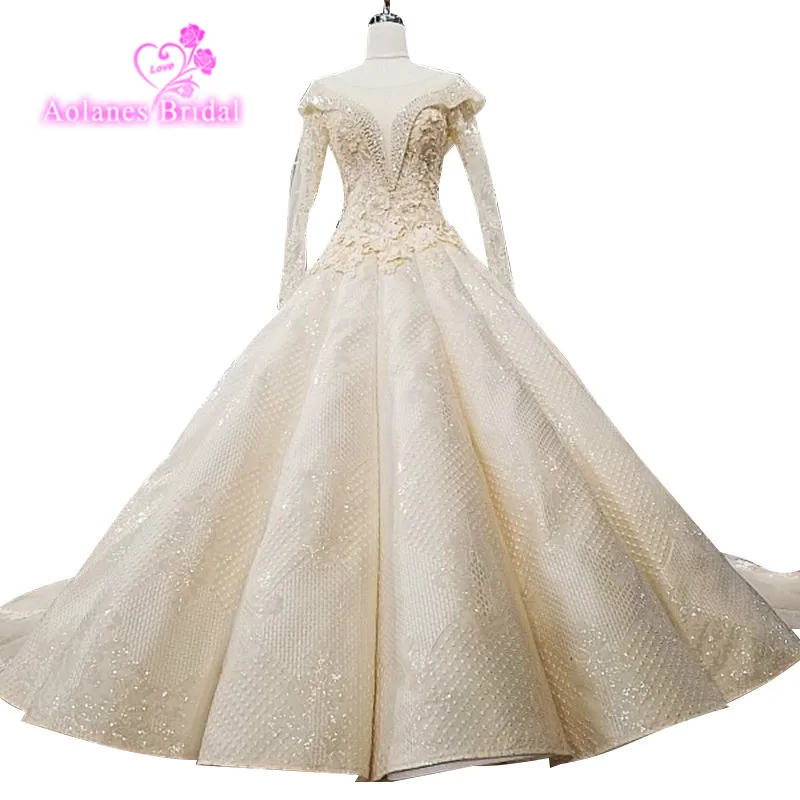 2018 Новое винтажное свадебное платье с длинными рукавами на заказ Vestido De Noiva