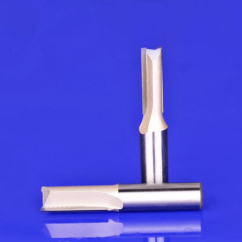 1PCS-Free shipping CNC solid carbide end mill woodworking router bit wood milling cutter 2 flutes straight Slotting engraving |