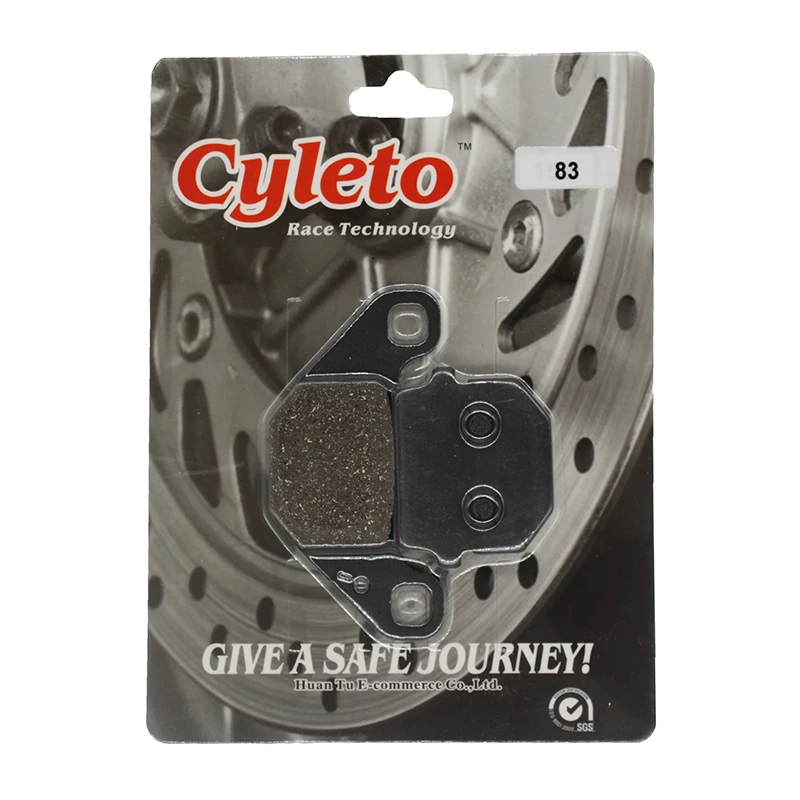 Передние тормозные колодки Cyleto для мотоциклов SUZUKI RM80 RM 80 1986-1989 AD50 AD 50 AE50 AE 1988 AJ50 AJ