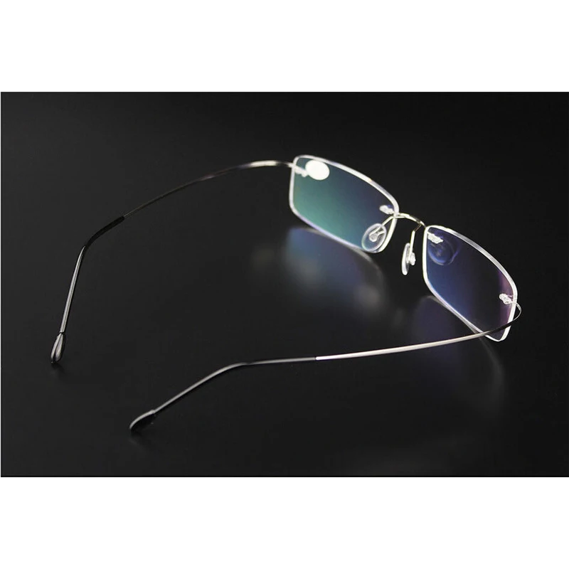 Очки для чтения без оправы из титана с гибкой памятью + 1 00 50 2 3 4 0|reading glasses diopter|glasses