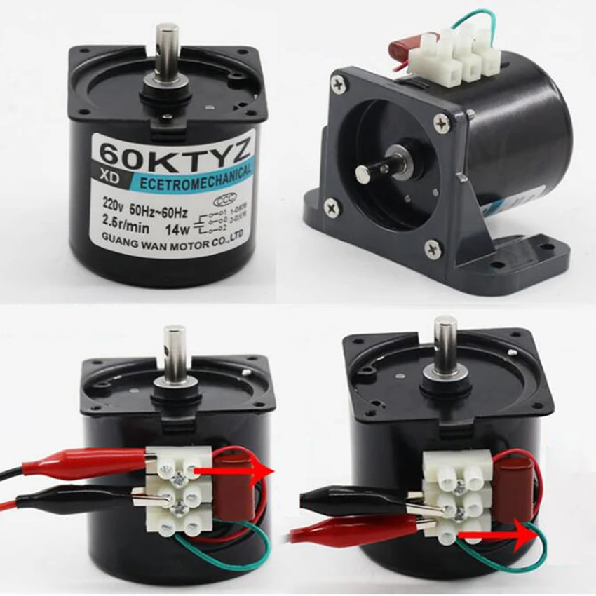 Фирменная Новинка 60ktyz моторный накопитель переменного тока 220V 1 110 об/мин