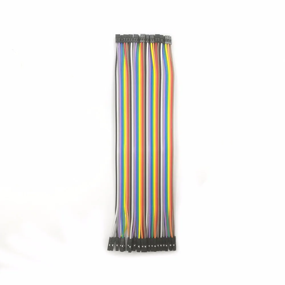 

20pcs in Row Dupont Cable 20cm 2mm Pitch Female to Female 2P to 2P Wire NEW