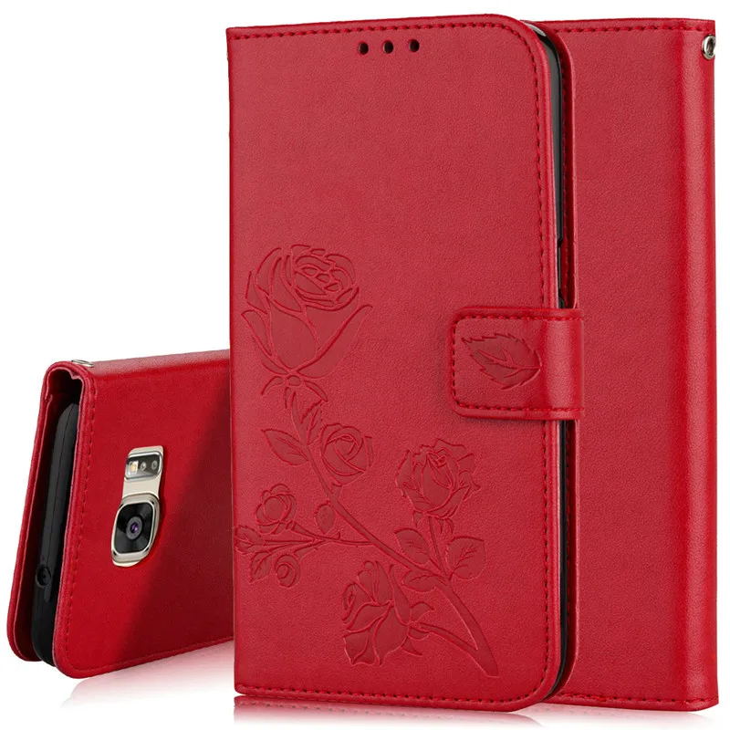 S6 Edge Wallet Leather Case For Samsung Galaxy Coque Phone Cover S 6 With Card Holder | Мобильные телефоны и аксессуары