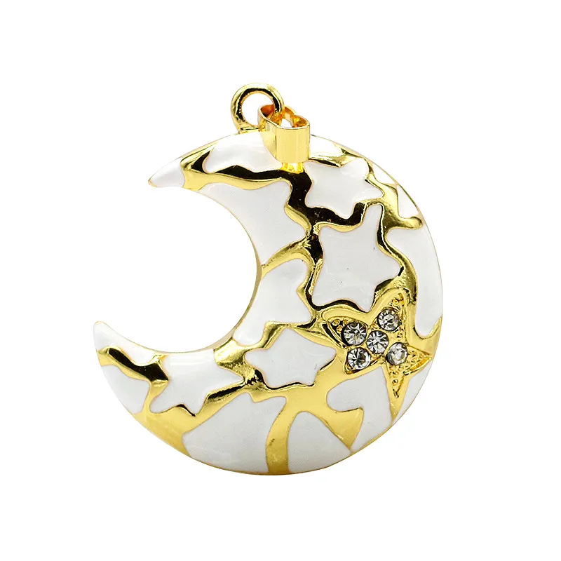 Crystal USB Flash Drive Thumb Stick Disk 4GB 8GB 16GB 32GB 64GB Jewelry Necklace Diamond Moon Star Pen Storage | Компьютеры и офис