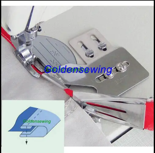 Bias Braid Plain Tape Binder Folder Attachment With Guide for Sewing Machine | Дом и сад