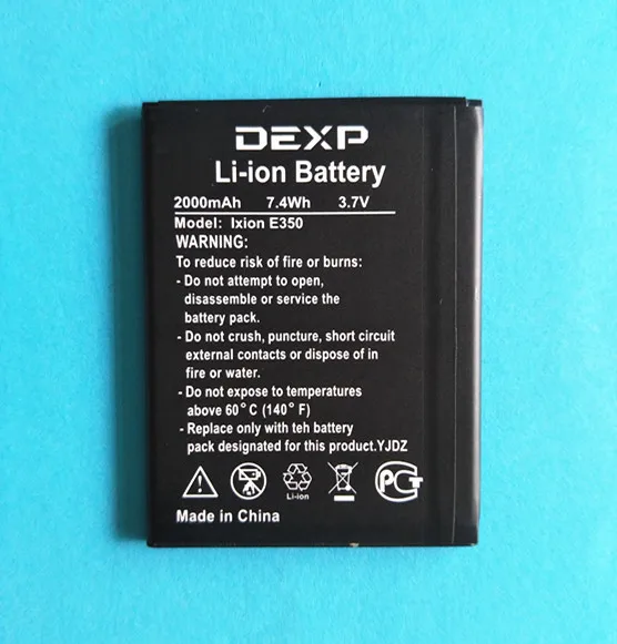 AZK Новый аккумулятор для DEXP Ixion E350 2000 мАч высокое качество|Аккумуляторы мобильных