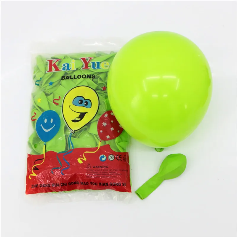 light green 50 шт./лот Новинка популярные 10 дюймов серый шар разноцветные матовые латексные ксенон надувные для свадьбы День рождения декоративные шары - Цвет: light green