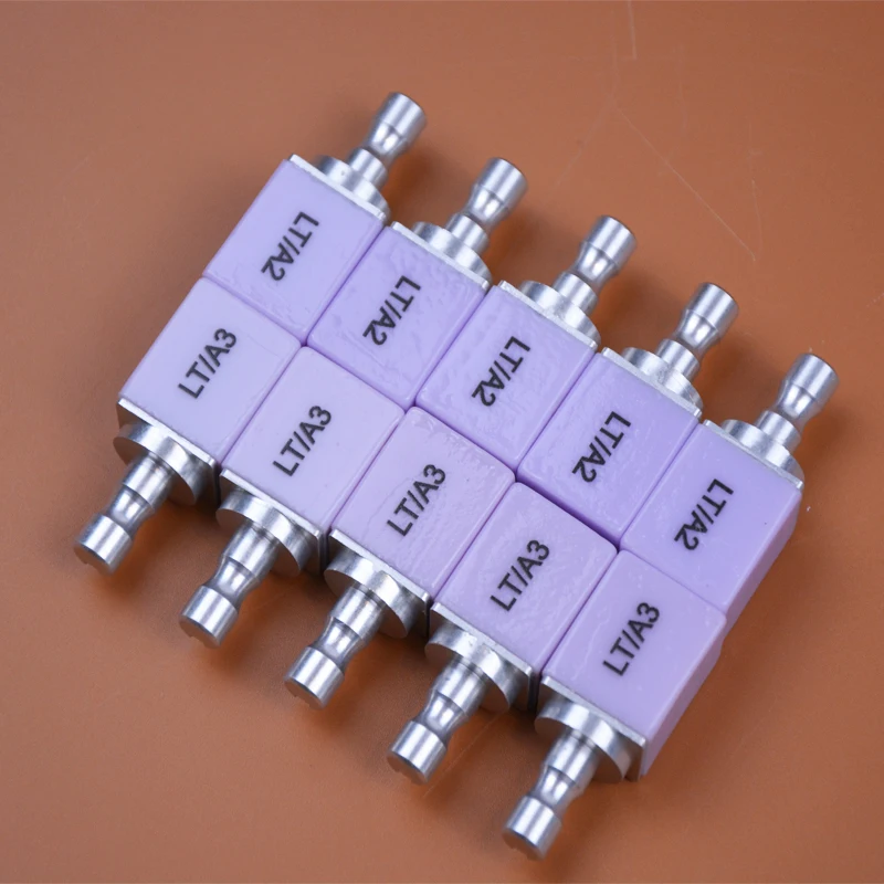 

New 15 PCS High Translucent Dental Lithium Dislicate Blocks Emax glass ceramic block for the CEREC Dental Lithium Dislicate