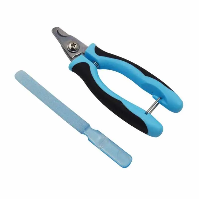 Dog Nail Clippers and Trimmer Guard to Avoid Over-cutting Nails &ampamp Free File Razor Sharp Blades Sturdy Non Slip Handles | Дом и сад
