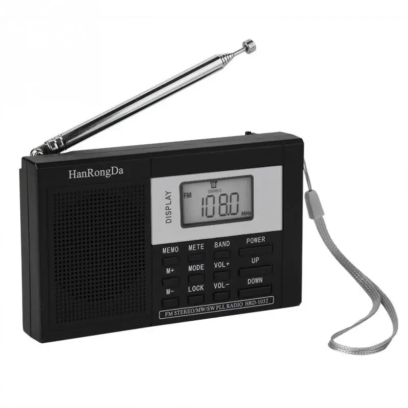 Портативное fm радио VBESTLIFE 5 в пост. Тока АБС пластик высокая чувствительность