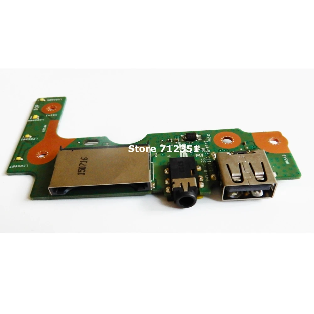 X556UJ для ASUS X556U X556UJQ X556UB X556UA X555UV FL5900 LF5800 ноутбук аудио USB2.0 IO Плата интерфейс гнездо