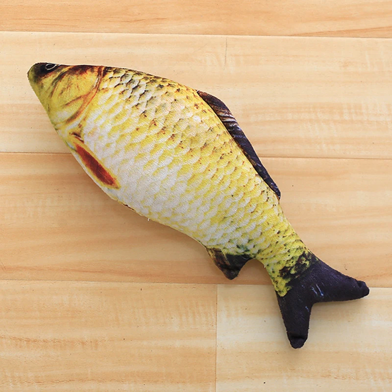 Милая игрушка в форме рыбки, кошачья мята, Когтеточка, плюшевая мягкая игрушка в форме рыбки для собак, товары
