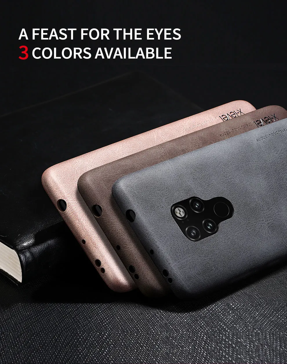 X-Level кожаный чехол для huawei mate 20 X Матовый чехол 20 Pro мягкая сенсорная задняя крышка для huawei Honor 8X чехол для mate 20 lite capa