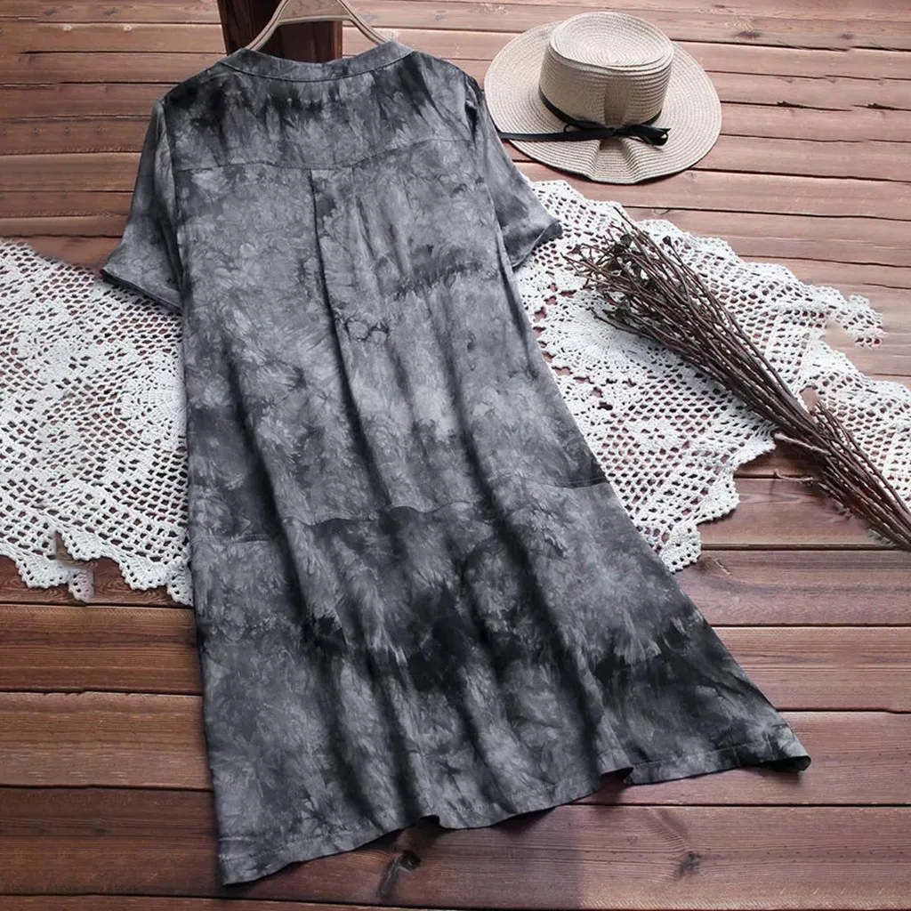 Женское платье JAYCOSIN винтажное большого размера с узким крашеным принтом и