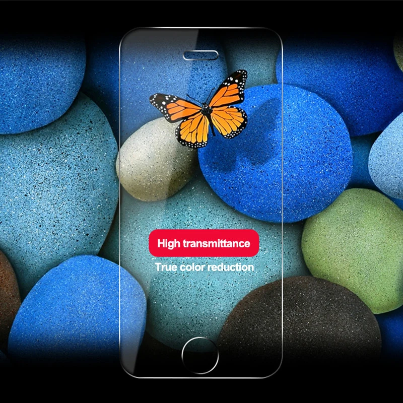 WZH закаленное стекло для iPhone 5 5S на SE защита экрана 9H 2.5D Защитная пленка телефона 4