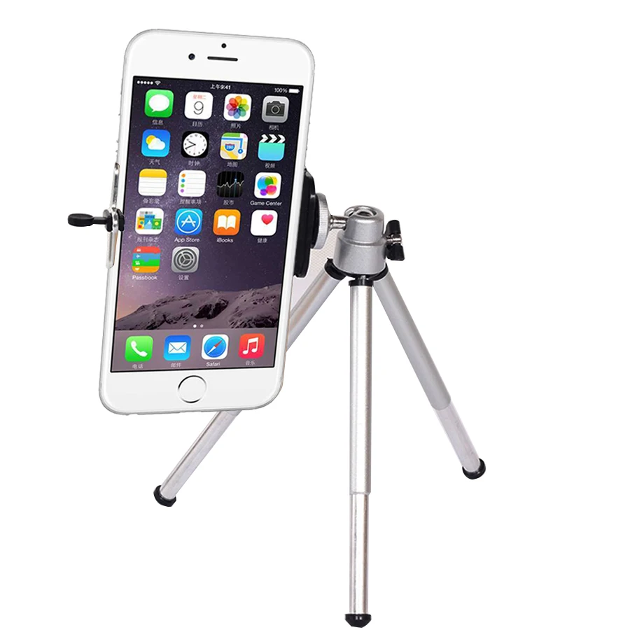 Мини штатив Стенд для iphone 6S 7 Samsung Xiaomi с телефона клип Nikon GoPro 5 4 сеанса Yi действие