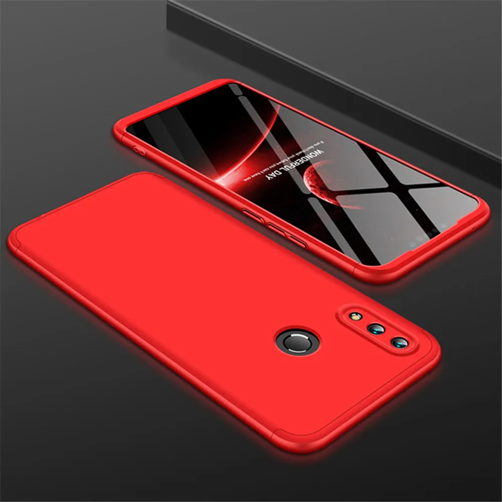 For Huawei p20lite nova3e Y7 prime nova2 lite enjoy8 honor 7c case GKK 360 Protection Hard Hybrid PC 3 In 1 Design Matte Cover |
