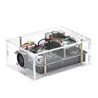 Acylic чехол, блок питания для Raspberry Pi X830 V2.0 3,5 дюйма, SATA Плата расширения для Raspberry Pi 3 B + (Plus)  3 B  2 B