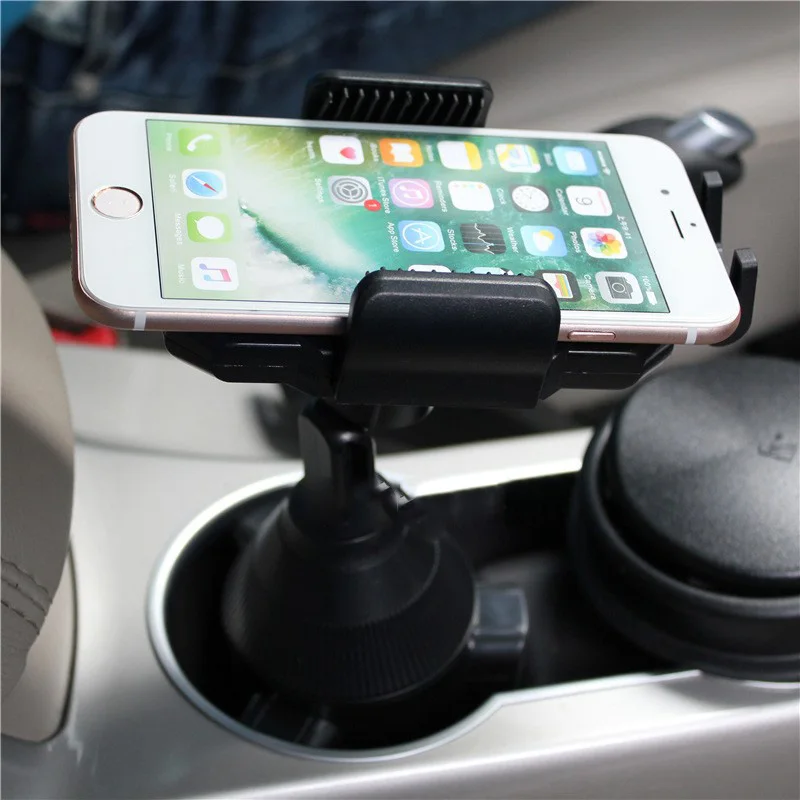 

360 Degree Adjustable Car Cup Holder Stand Cradle Mount for iPhone Samsung F-Best
