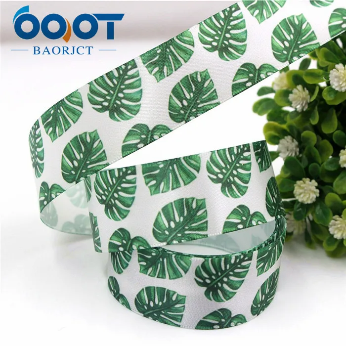 5 OOOT BAORJCT 179231, фрукты мультфильм атласные ленты, 25 мм, 10 ярдов лента для шитья, DIY головной убор аксессуары ручной работы материал - Цвет: 5