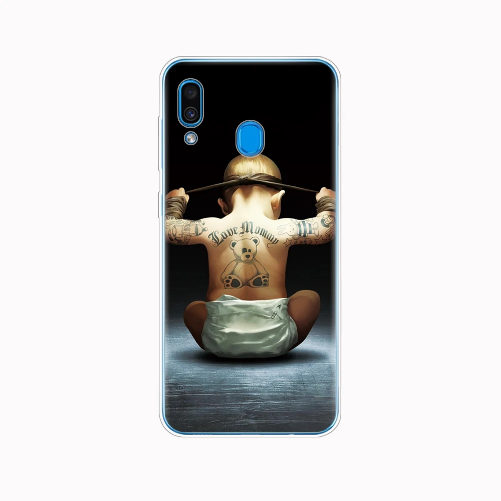 61787 Для samsung Galaxy A20 чехол A20E Силиконовый ТПУ чехол для телефона samsung A20 A 20 A205F A20E A202F мягкий чехол - Цвет: 61787