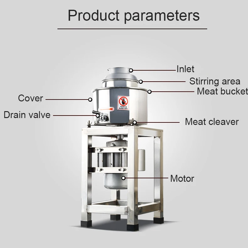 Электрическая мясорубка рыба говядина шарики из креветок Фрикаделька миксер