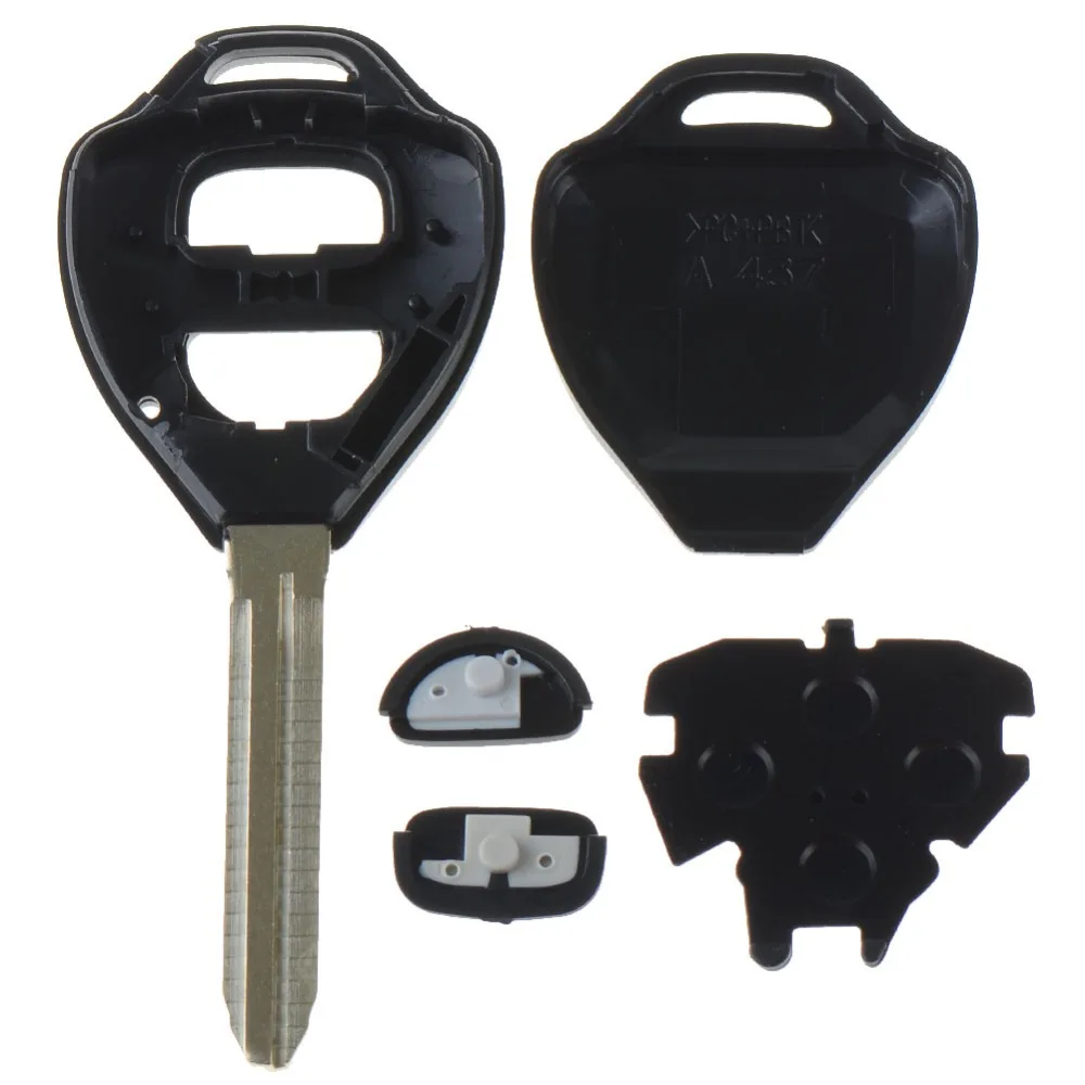 Чехол для дистанционного ключа подходит TOYOTA Rav4 Corolla Hilux Prado 2 Кнопка Fob OT8G P22 |