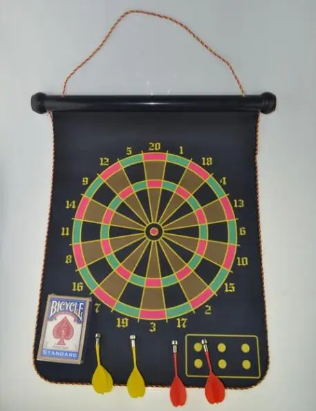 

Magnetic Dart Board (Dart Game) Magic Tricks Funny Stage Magic Darts Prediction Chose the Selected Card Magie Gimmick Props