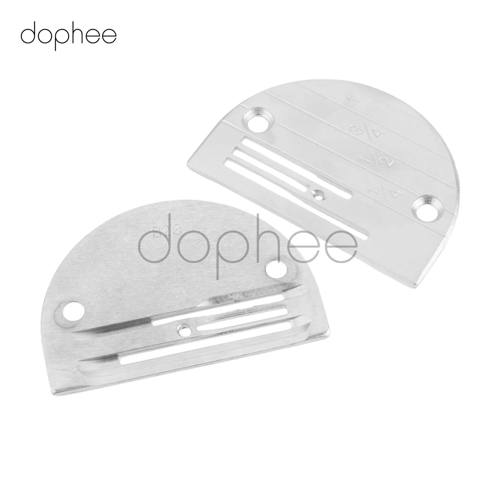 Dophee 1 шт промышленные швейные машины части иглы пластины B20/B22/B24/B26/B28 различные