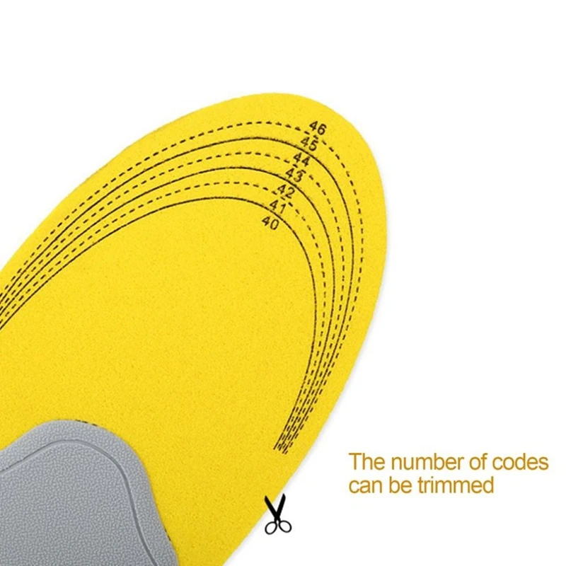 1 Pair Orthopedic Insoles 3D Flatfoot Flat Foot Orthotic Arch Support Insoles High Arch Shoe Pad Insole Accessories For Unisex