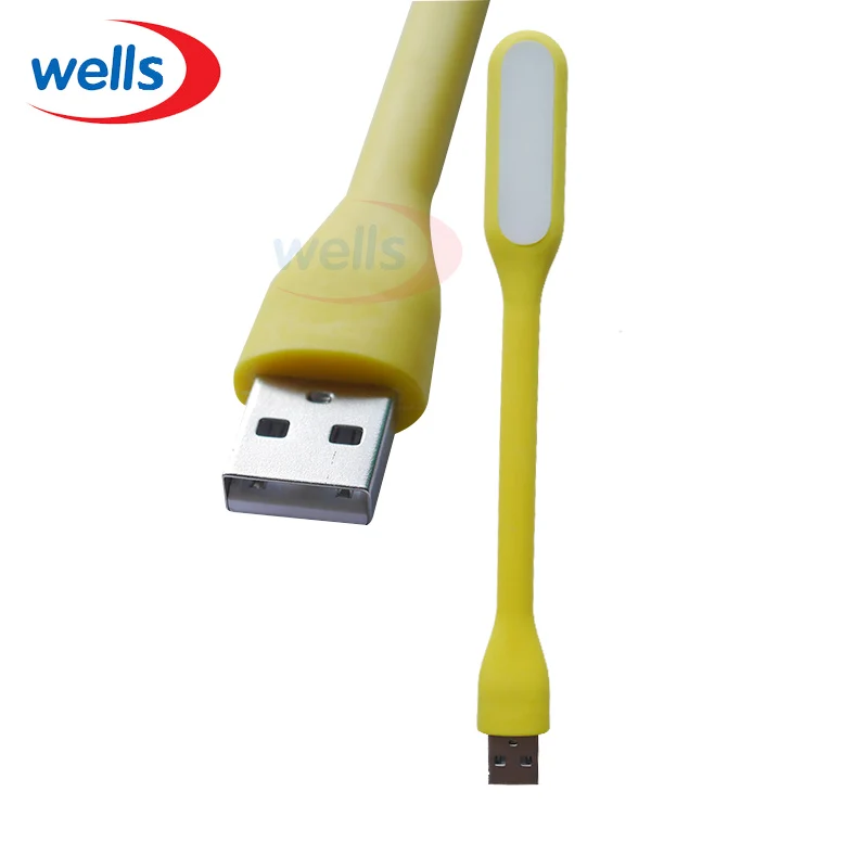 Гибкий USB светодиодный светильник гаджеты Портативный Гибкий Светильник, белый цвет для компьютера ноутбук Настольный светильник s Клавиатура глаз ноутбуки