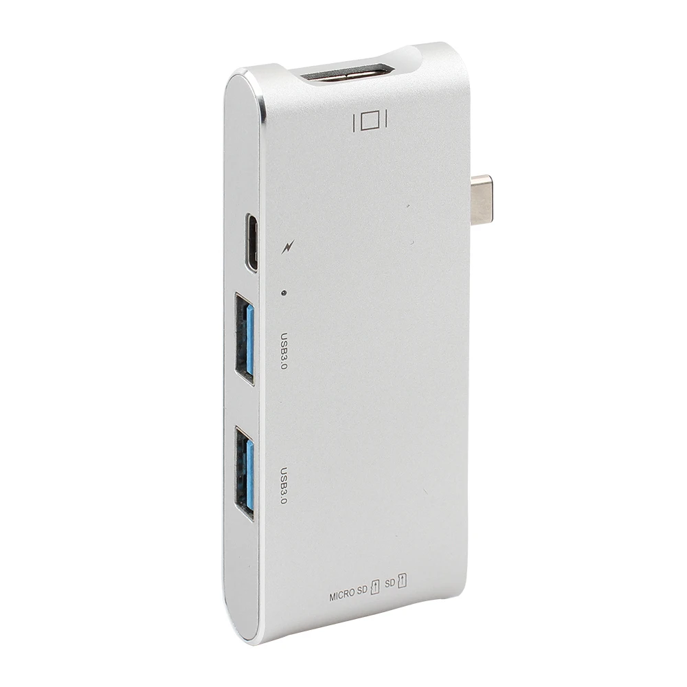 HDMI USB-адаптер KEMBONA с выходом 4K портами USB 3 0 слотами для SD-карт и Micro SD | Компьютеры