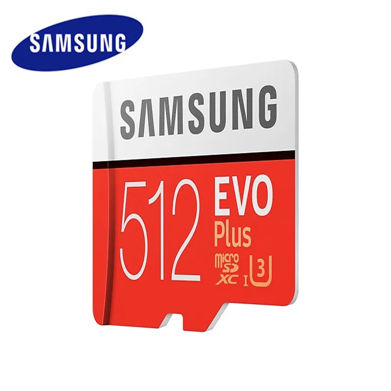 Новая 100% Оригинальная карта памяти Samsung Micro Sd 512 ГБ icrosd карты Sdhc Sdxc Max 95 МБ/с./с Evo C10