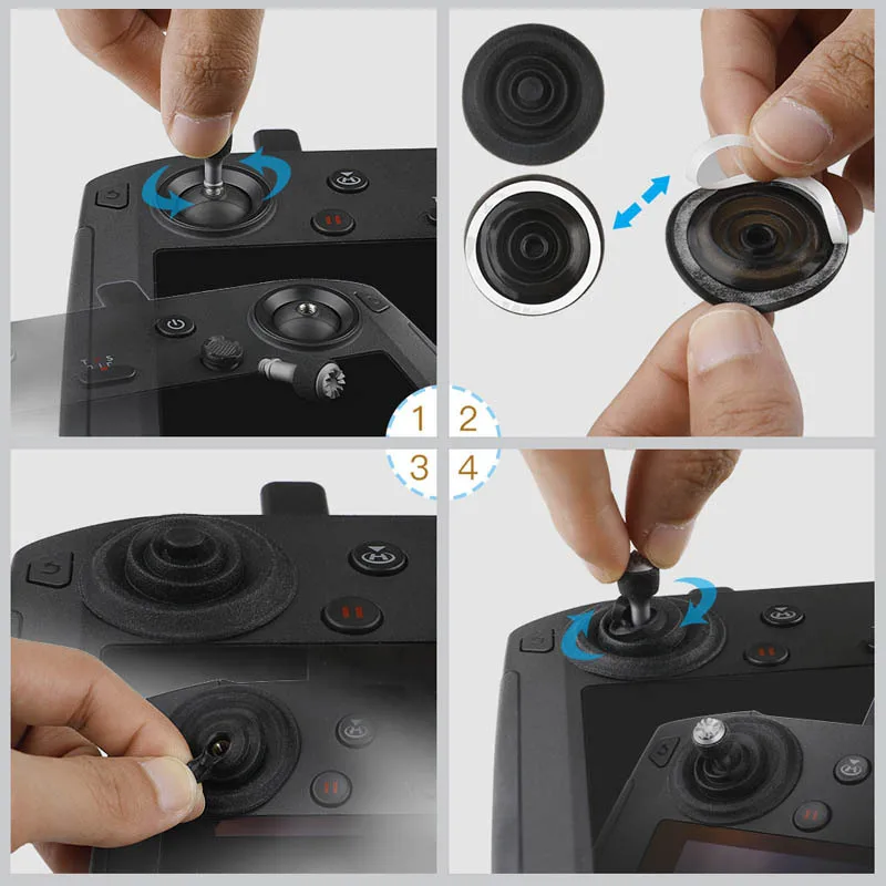 1 пара пылезащитный чехол для пульта дистанционного управления DJI mavic 2 pro