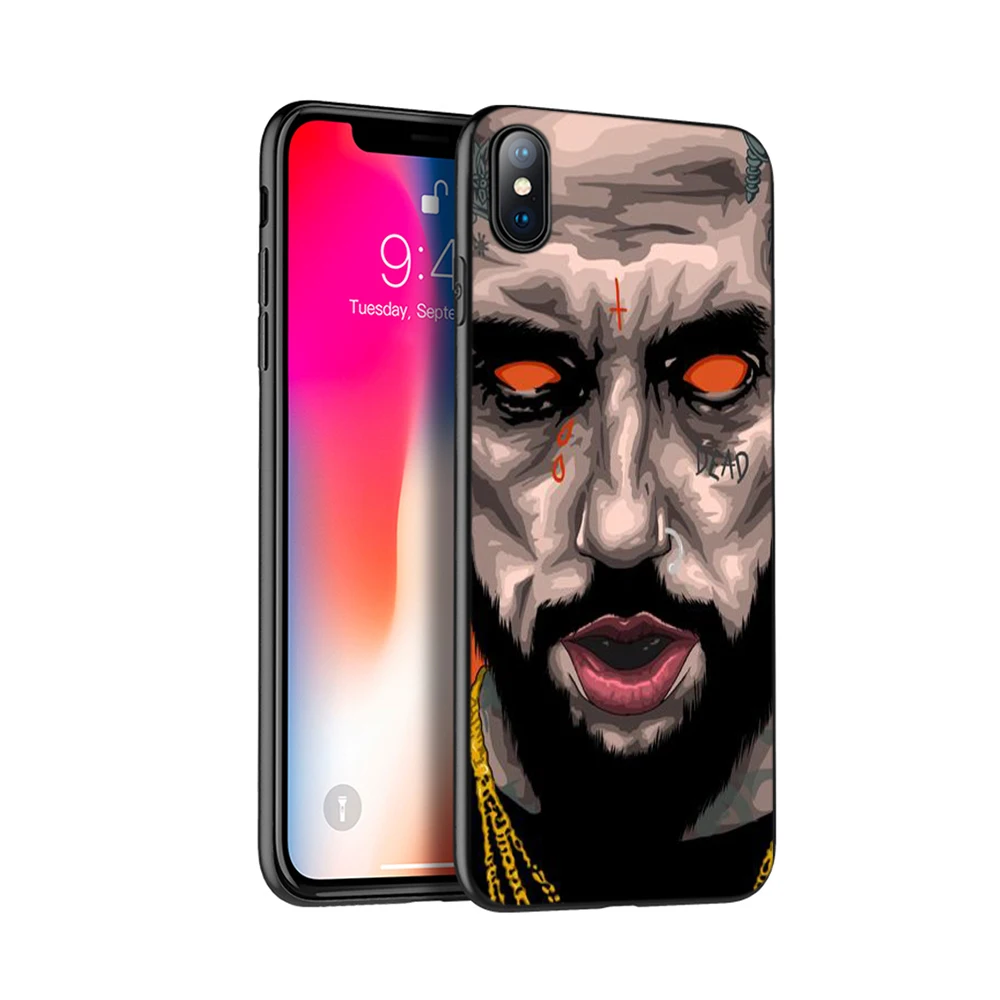 Черный чехол из ТПУ для iphone 5 5s SE 2020 6 6s 7 8 plus X 10 XR XS 11 pro MAX силиконовый $ uicideboy Suicideboys FTP
