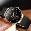 2023 Classic Women Rose Gold Top Brand Luxury Laides Dress Business Fashion Casual Waterproof Watches Quartz Calendar Wristwatch 4