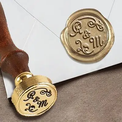 Персонализированная монограмма 2-оригинальная Стандартная печать 1 &quotDie- #508 Amazone