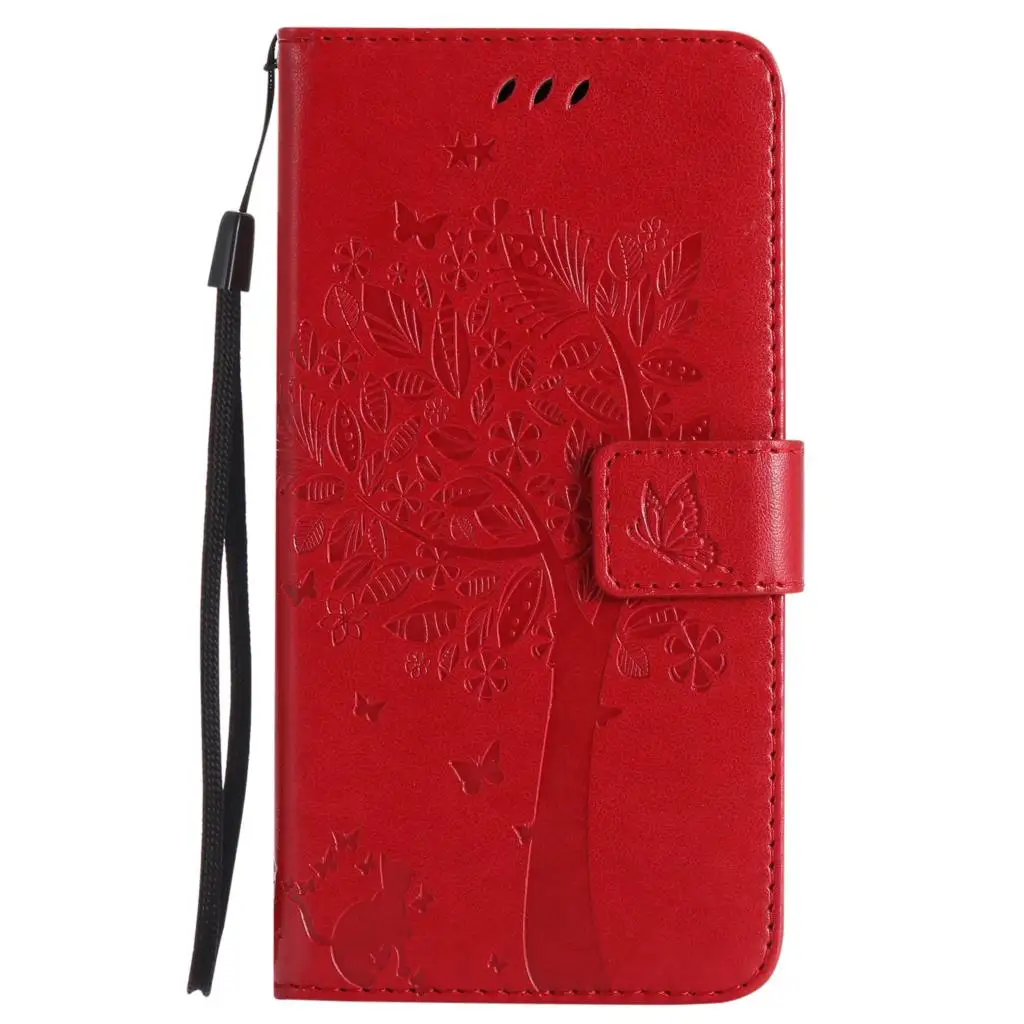 Red Coque для samsung Galaxy A9 9 SM-A920F/DS SM-A920F кошелек флип-чехол для телефона чехол SM-A920 SM A920 A920F/DS A920F чехол сумка - Цвет: Red