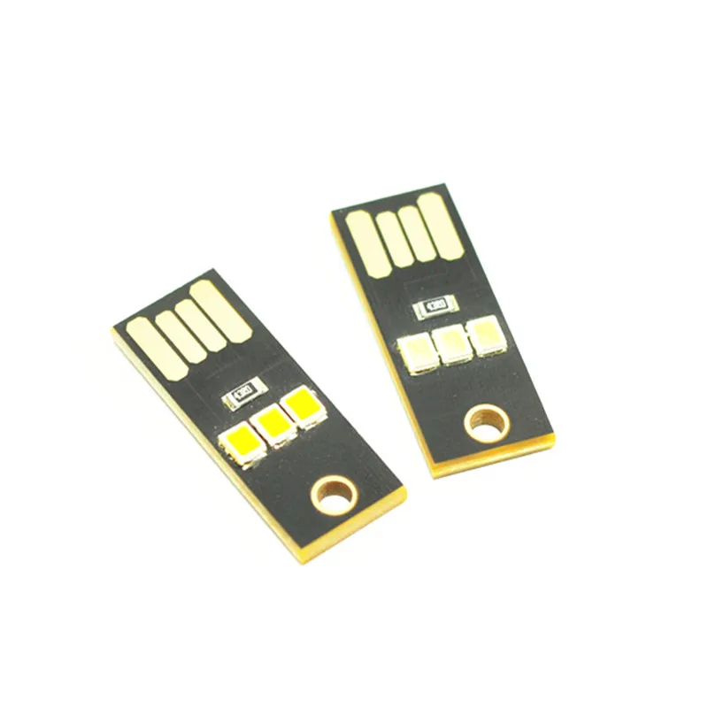1PC Mini ultra small ultra-thin mobile power usb light led USB camping 3LED computer night | Электроника