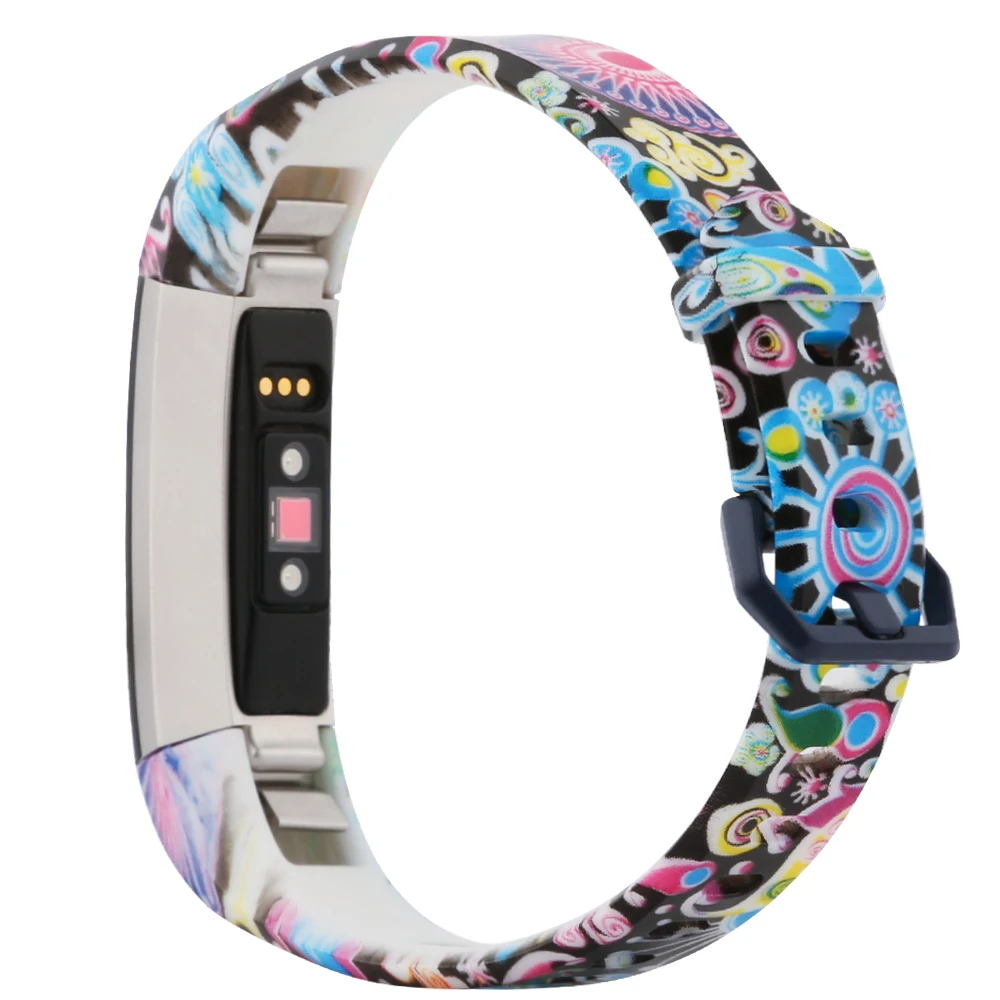 Honecumi Для Fitbit Alta HR силиконовый браслет часы для Fit Bit Alta умный Браслет спортивный трекер ремешок Сменные аксессуары