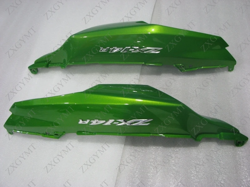 Обтекатель из АБС пластика Zx14 Zx 14r 2012 2015 жемчужно зеленый 60 пластиковых