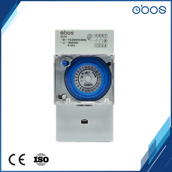 Newly low price high quality 48 times on/off weekly minimum setting unit 30mins 91*66*54mm 220V 230V 240V AC mini timer switch |