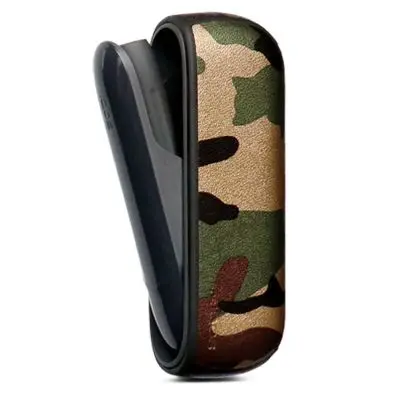 Camo green Цветной чехол для IQOS 3,0, держатель, кошелек, сумка, защитный чехол, чехол для электронной сигареты, чехол для IQOS 3, чехол для переноски - Цвет: Camo green