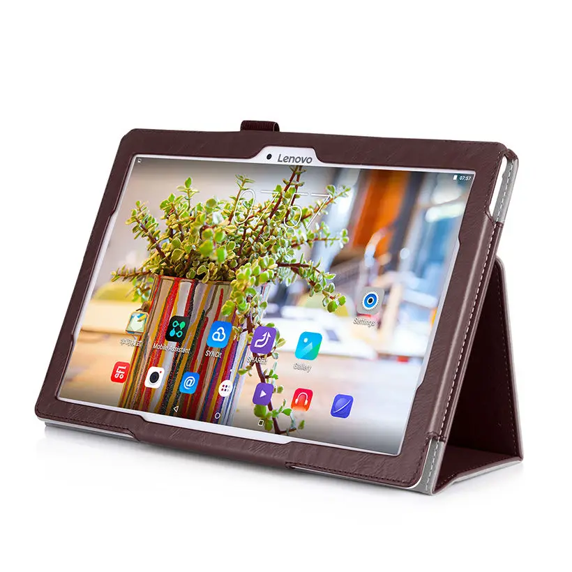 Кожаный чехол с откидной крышкой для Lenovo Tab 2 женская модель X30 x30f 70F защитный