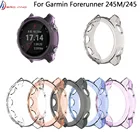 Прозрачный защитный чехол для смарт-часов Garmin Forerunner 245245M, защитный чехол из тпу, защитный чехол