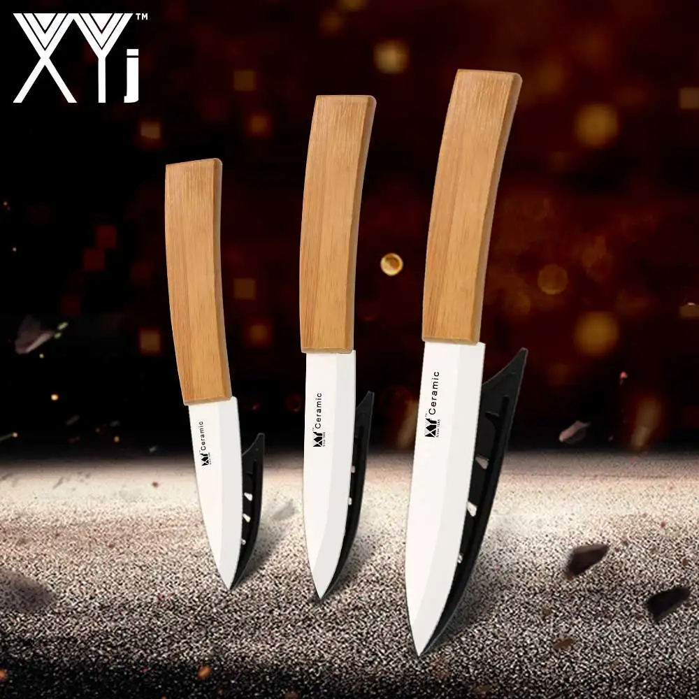 Профессиональный керамический нож XYj 3 &quot4&quot 5 &quot кухонный высшего класса с