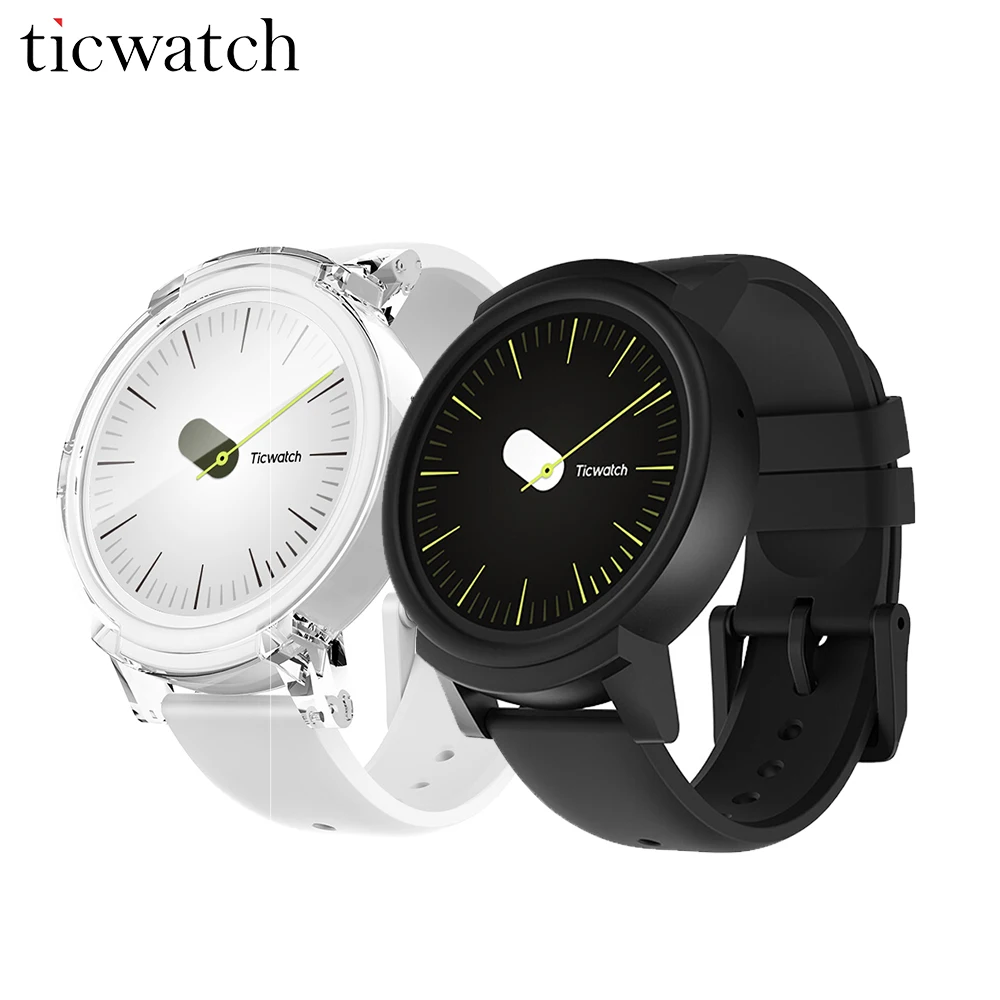 Оригинальный Ticwatch E умные часы для Android 2 0 MT2601 двухъядерный с GPS Смарт IP67