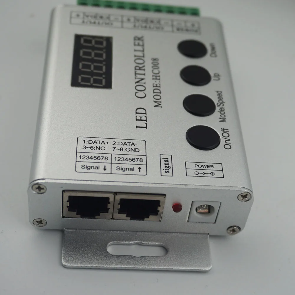 HC008 пульт дистанционного управления 133 эффект режимы DC5-24V для UCS1903 WS2812B WS2811 SK6812