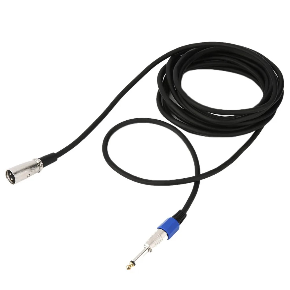 2 м/3 м/5 м/10 м XLR 3-контактный разъем для 1/4 &quot6 35 мм моно-штекер микрофонный кабель |